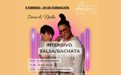 INTENSIVO SALSA/BACHATA CON IRENA Y NOELIA