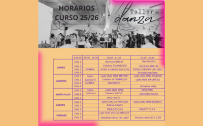 HORARIOS CURSO 2025-2026
